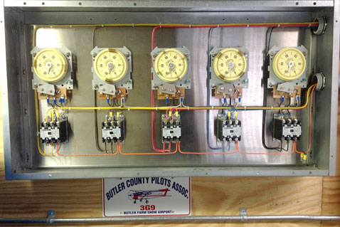 System timers for controlling waste water treatment plant processes