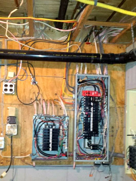 Electrical power panel updating